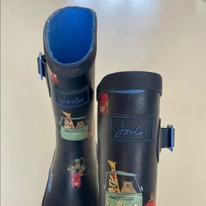 Joules Welly Print Rain Boots